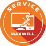 Логотип сервисного центра MaxWell Service