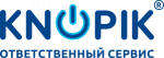 Логотип сервисного центра Кнопик