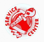 Логотип сервисного центра Red-service