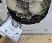 Наша работа Ремонт стиральной машины, Indesit IWUC 4105. Замена процесора, прошивка модуля управления. фото 3